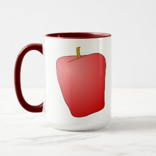 Taza Fruta de Apple Rojo