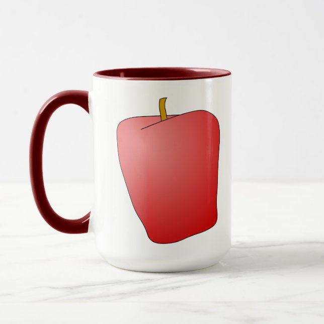 Taza Fruta de Apple Rojo (Izquierda)
