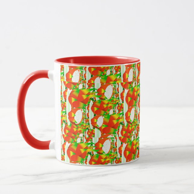 Taza fruta de dragón tropical (Izquierda)