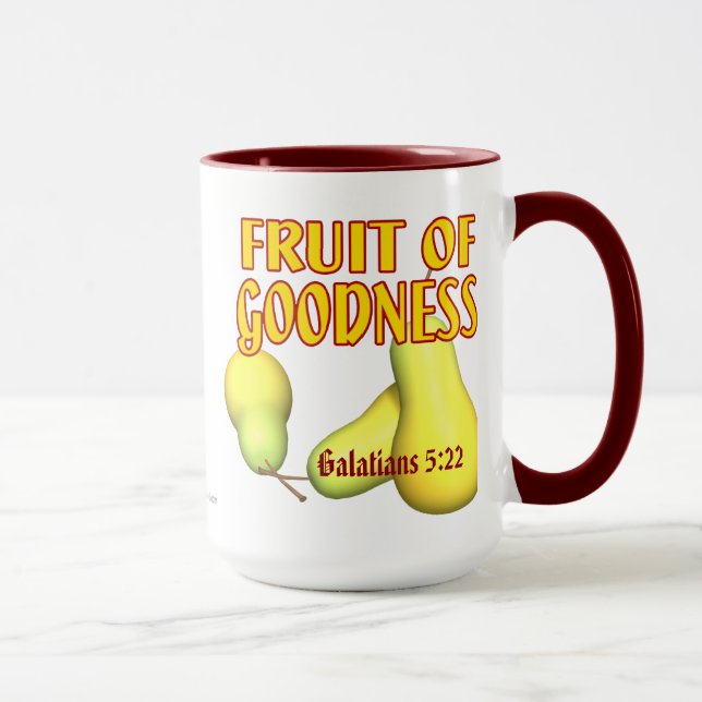 Taza Fruta de la bondad (Derecha)