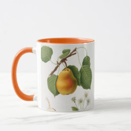 Taza Fruta de la flor vinícola veneciana personalizada