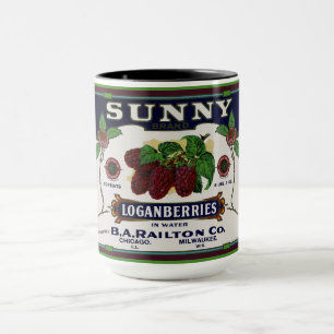 Taza Fruta de Loganberry Soleada