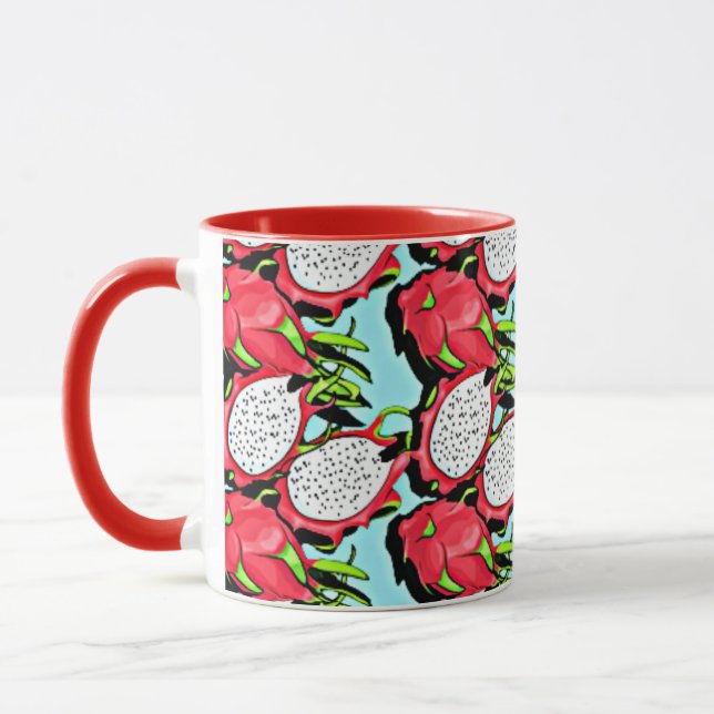 Taza fruta del dragón rojo (Izquierda)