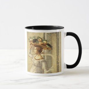 Taza Fruta que lleva de la mujer, del nacimiento de St.