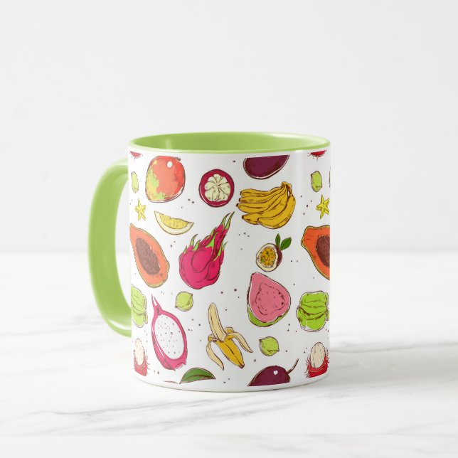 Taza Fruta tropical (Anverso izquierdo)