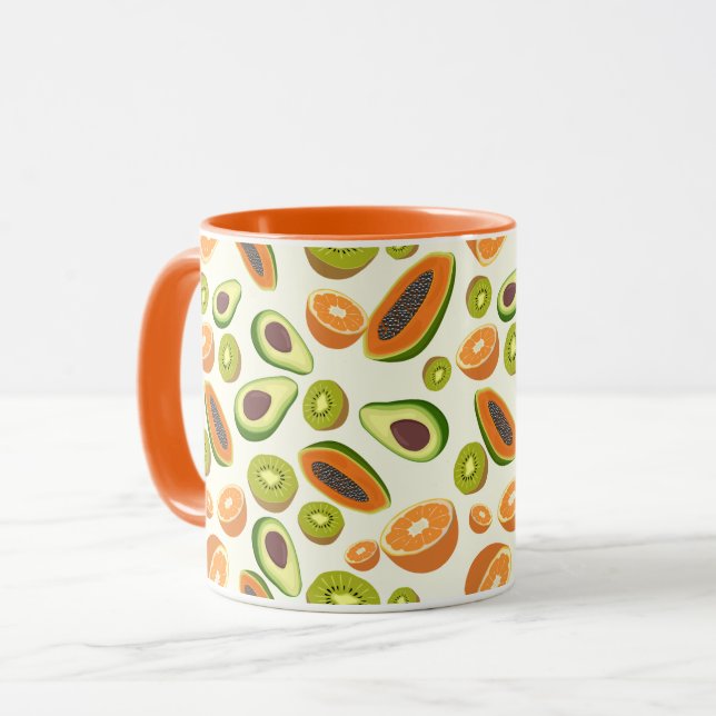 Taza Fruta tropical (Anverso izquierdo)