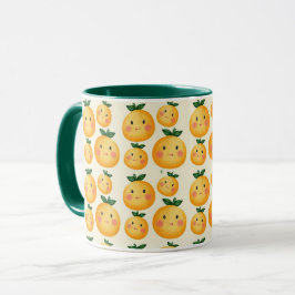 Taza Frutas de los naranjas de carne