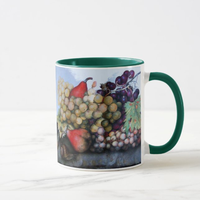 TAZA FRUTAS DE TEMPORADA 1 - GRAPAS Y PERLAS (Derecha)