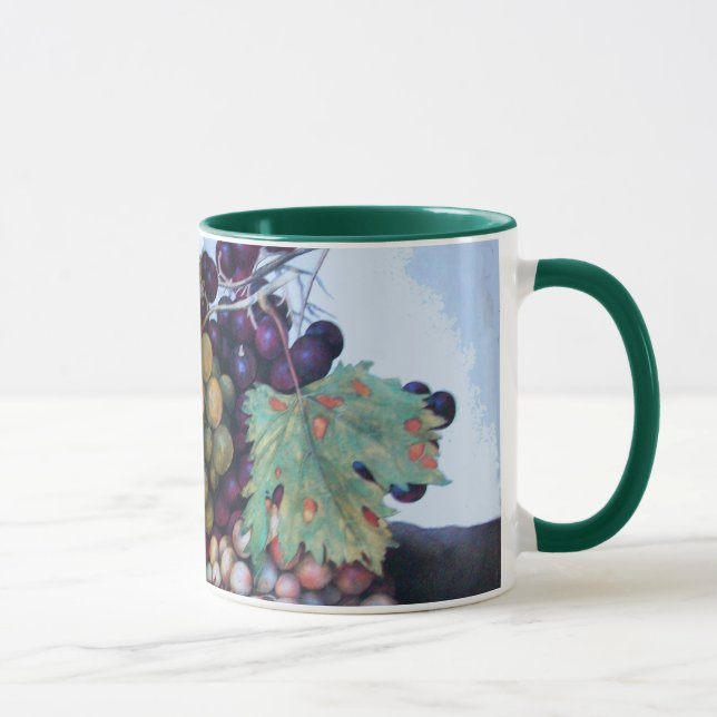 TAZA FRUTAS DE TEMPORADA 1 - GRAPAS Y PERLAS (Derecha)