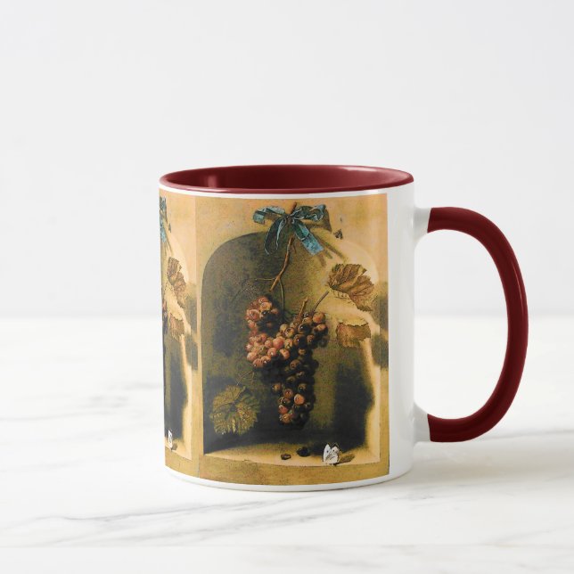 Taza FRUTAS DE TEMPORADA -PROSPERIDAD verde amarillo ma (Derecha)