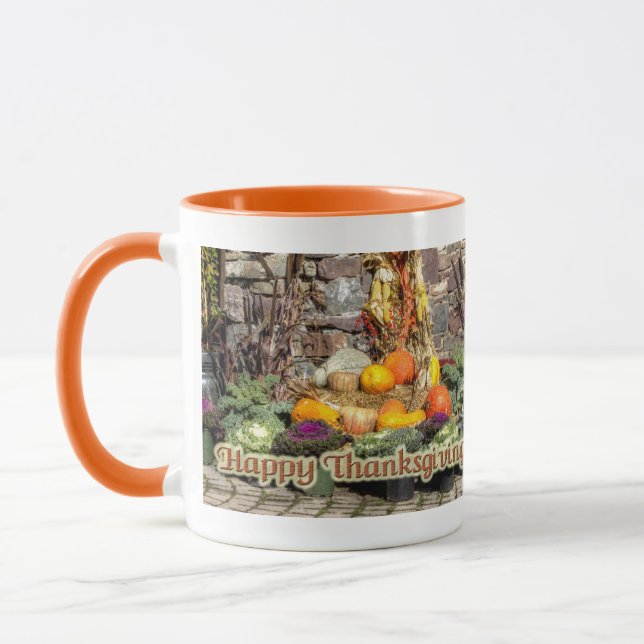 Taza Frutos De La Cosecha De Otoño (Izquierda)