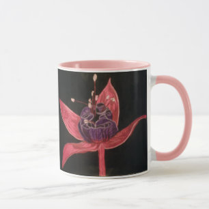 Taza FUCHSIA BLOSSOM mug