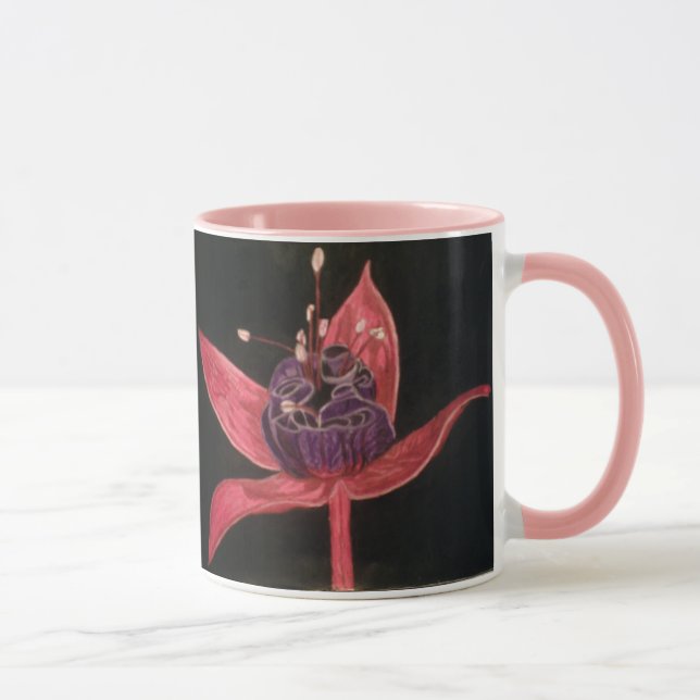 Taza FUCHSIA BLOSSOM mug (Derecha)