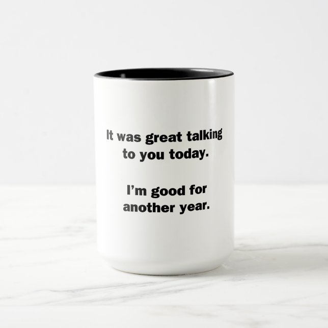 Taza Fue Genial Charlar (Centro)
