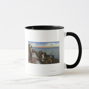 Taza Fuego antiaéreo del portador de los E.E.U.U. -