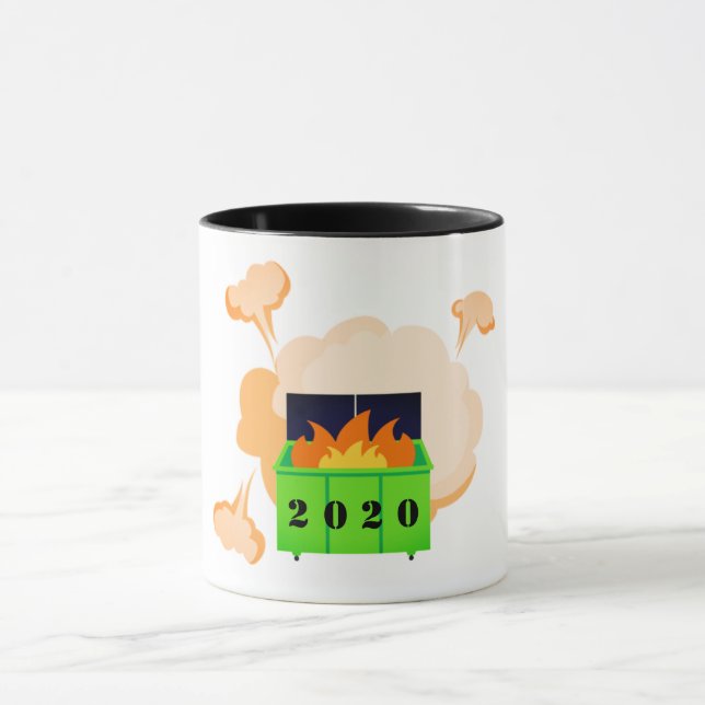 Taza Fuego de contenedores de personalizable 2020 (Centro)
