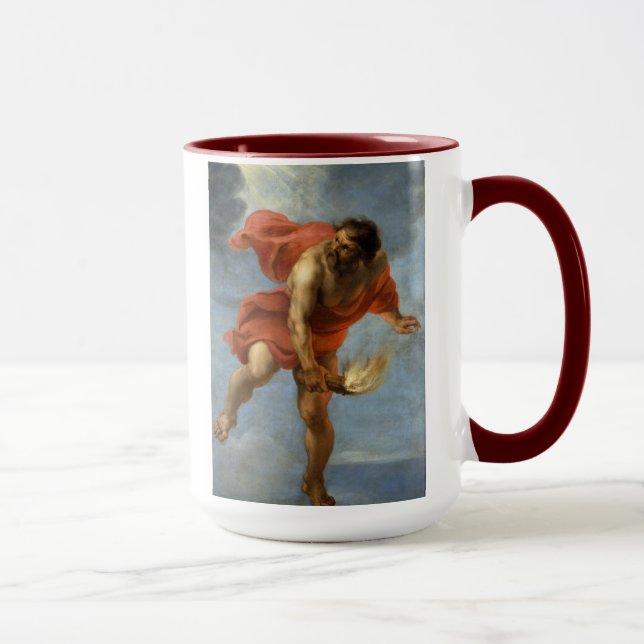 Taza Fuego que lleva de PROMETHEUS (Derecha)