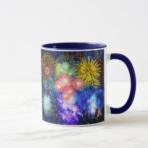 Taza Fuegos artificiales