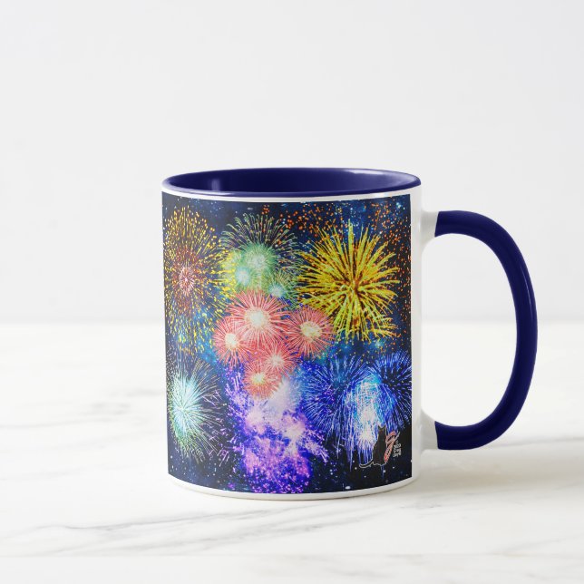 Taza Fuegos artificiales (Derecha)