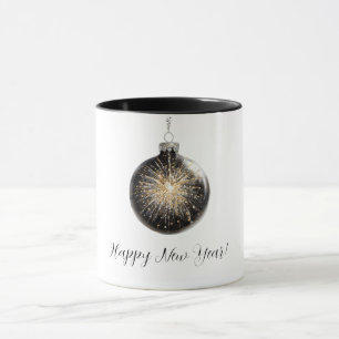 Taza Fuegos Artificiales de Feliz Año Nuevo
