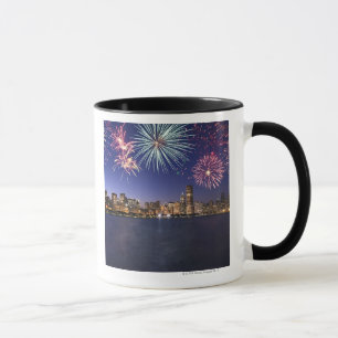 Taza Fuegos artificiales sobre el horizonte 2 de