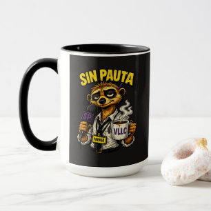 Taza Fuel your morning grind with a touch of media humo