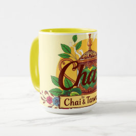 Taza Fueled By Chai & Tawakkul | Floral Islamic Teapot 