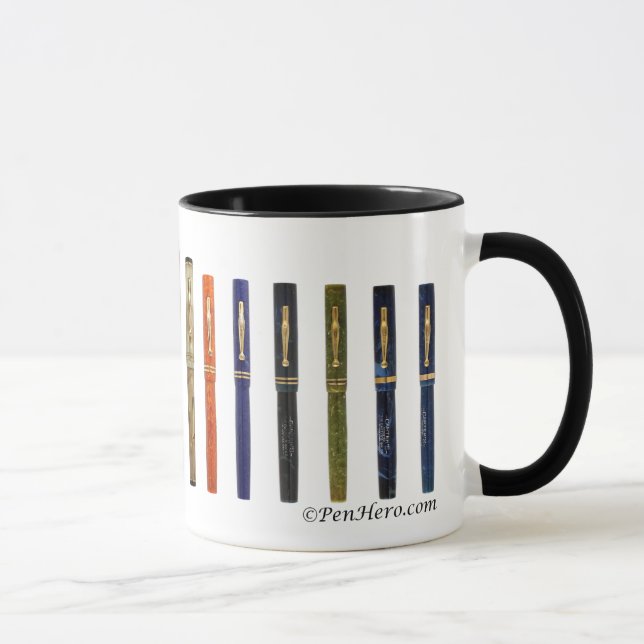 Taza Fuente plana superior Carter Pens Mug (Derecha)