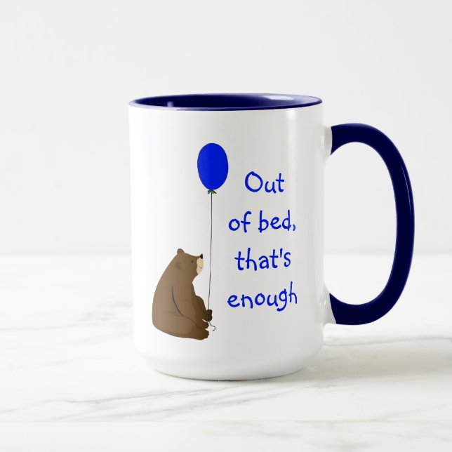 Taza Fuera de la cama suficiente para hacer una cita de (Derecha)