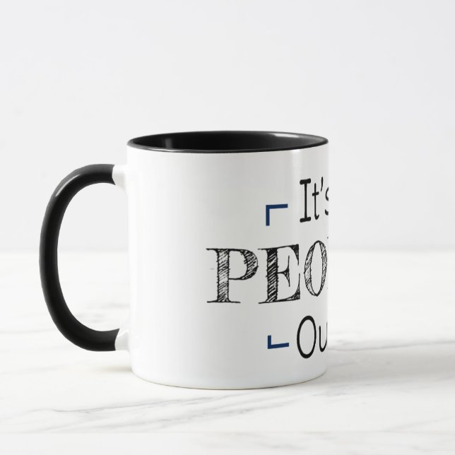 Taza Fuera es muy popular - Café Mug (Izquierda)