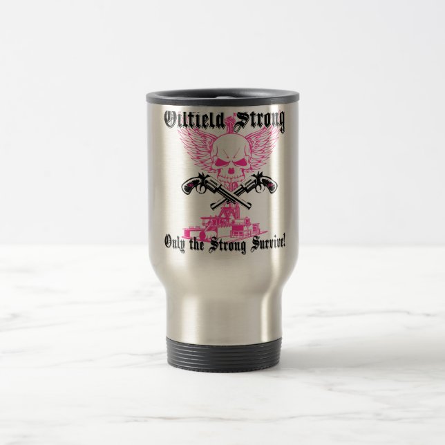 Taza fuerte del viaje del campo petrolífero (Centro)