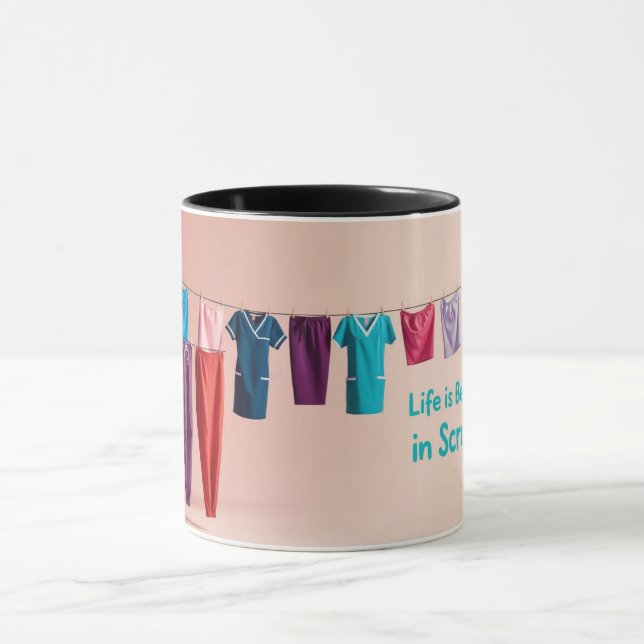 Taza Fuerte Vida de Limpieza (Centro)