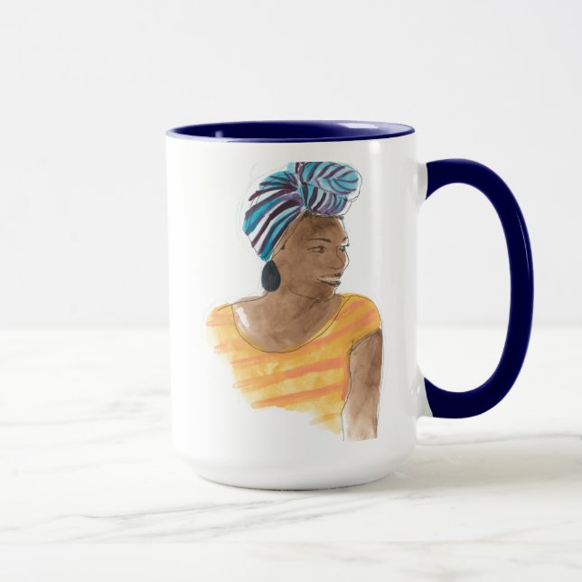 Taza Fuerte y Hermoso (Derecha)