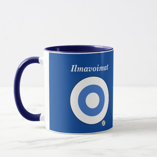 Taza Fuerza Aérea Finlandesa (Ilmavoima )11 oz Mug (Izquierda)