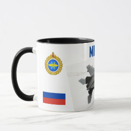 Taza Fuerza Aérea Rusa Mig 35 Mug Colectible