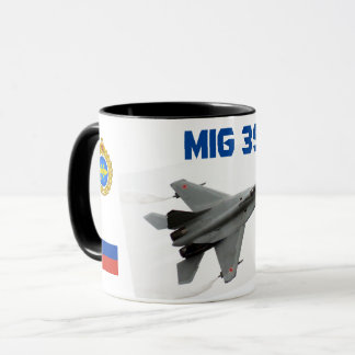 Taza Fuerza Aérea Rusa Mig 35 Mug Colectible