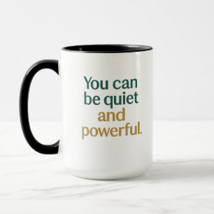 Taza Fuerza y Poder Silencioso