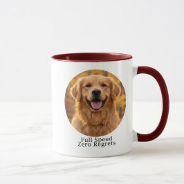Taza Full Speed Zero Regrets Golden