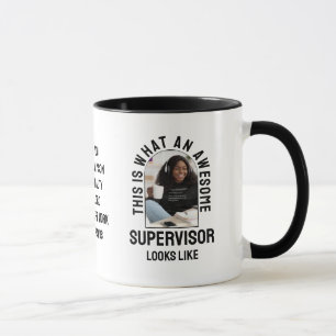 TAZA FUN AWESOME SUPERVISOR PARECE UN FOTÓGRAFO