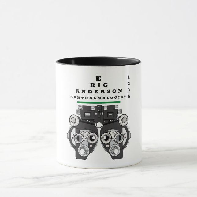 Taza Fun Eye Care Profesional Phoropter (Centro)