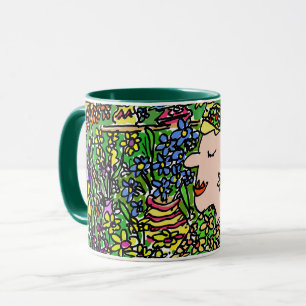 Taza Fun florista o vendedor de flores