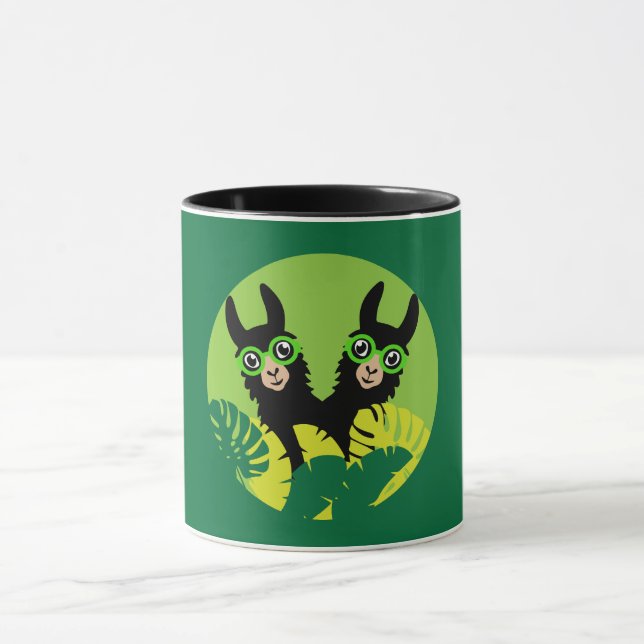 Taza Fun Llama Alpaca Hogar Y Vida (Centro)