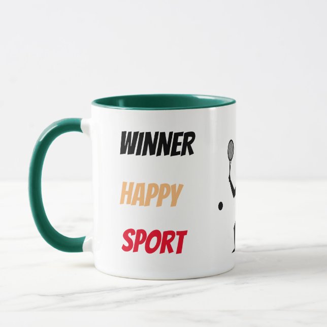 Taza Fun player tennis  (Izquierda)