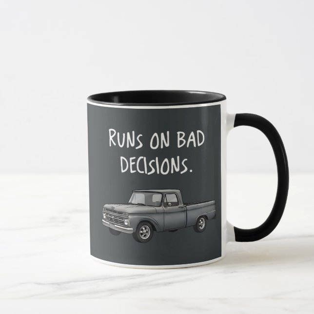 Taza Funciona con malas decisiones (Derecha)