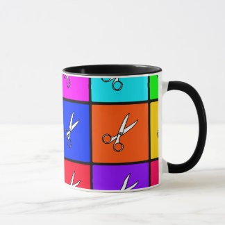 Taza Funcionamientos con las tijeras