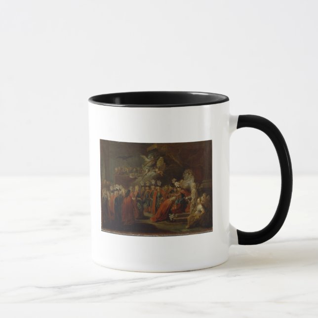 Taza Fundación de la orden de Eagle negro (Derecha)