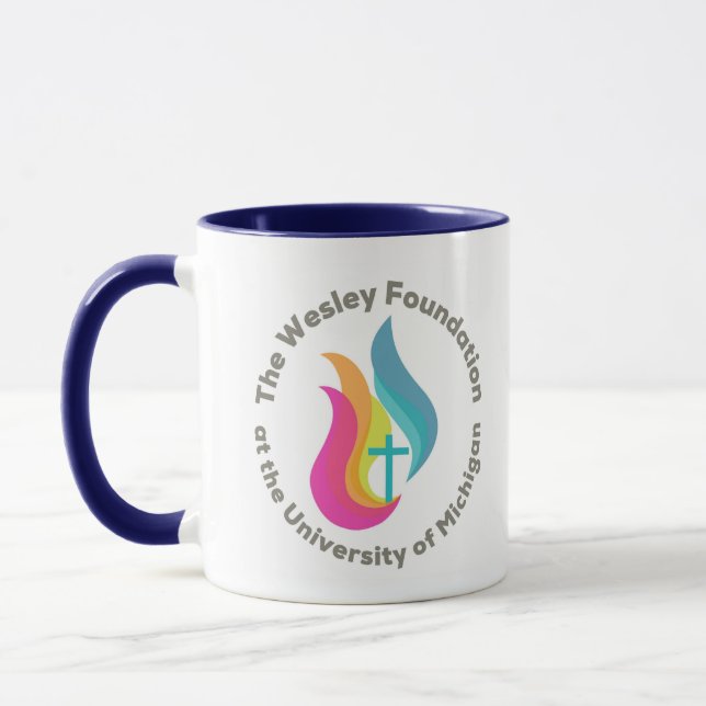 Taza Fundación Wesley en U-M Mug (Izquierda)