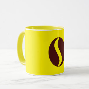 Taza Funky Coffee Bean