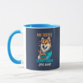 Taza Funny Akita Propietario de Akita Coffee Companion
