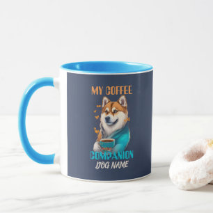 Taza Funny Akita Propietario de Akita Coffee Companion